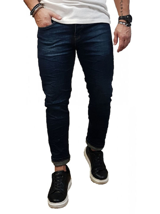 Senior - 473 - Slim Fit - Dunkelblauer Denim - Jeans - blau