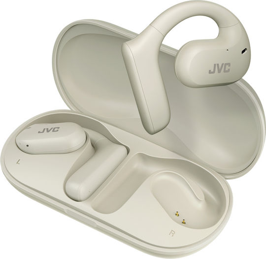 JVC NP35T In-ear Bluetooth Handsfree Ακουστικά με Αντοχή στον Ιδρώτα και Θήκη Φόρτισης White