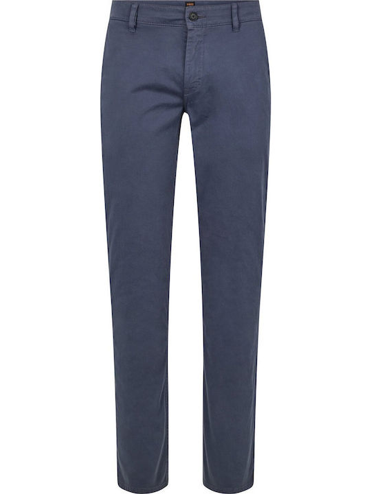 Schino Slim Hose Chino Elastisch in Schlanker Passform Marineblau
