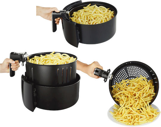 Fram Air Fryer 5lt Μαύρο FAF-MD2000BK