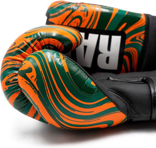 Fujimae Radical 3 Boxhandschuhe aus Synthetikleder für Kampf Mehrfarbig
