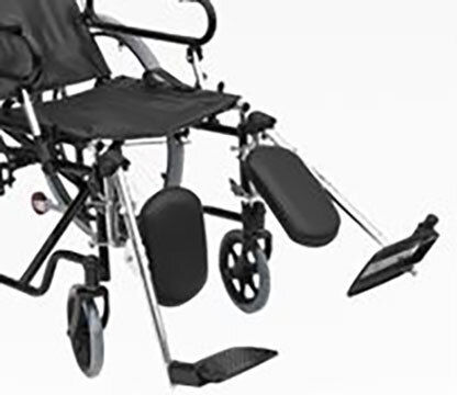 Alfa Care Standard AC-42Φ Wheelchair Folding Simple Type 46cm 13-528-003 Blue