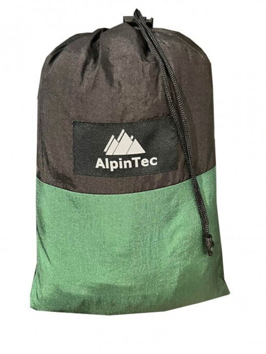 AlpinPro Explorer Хамак Парашут Двойна Текстил Зелен 300x200бр