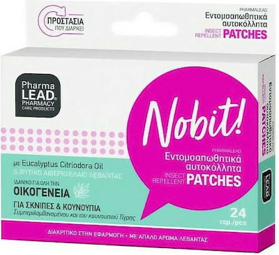 Pharmalead Game Over Nobit Εντομοαπωθητικό Spray 100ml, Εντομοαπωθητικά Αυτοκόλλητα 24τμχ & Απολυμαντικό Roll-On για Μετά το Τσίμπημα 20ml