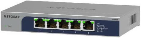 NetGear MS105 Unmanaged L2 Switch with 5 Ethernet Ports