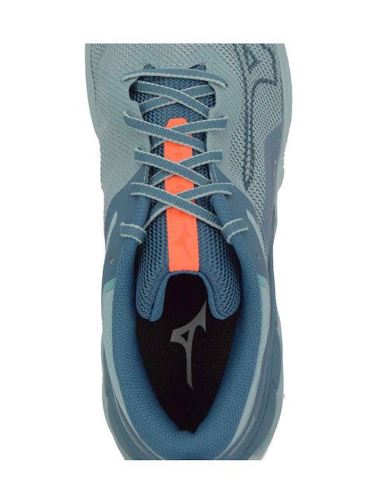 Wave Ibuki 4 Ανδρικά Αθλητικά Παπούτσια Trail Running Blue Ashes / Light Orange