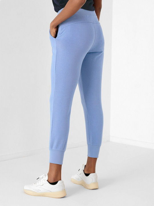 4F Damen-Sweatpants Jogger Blau