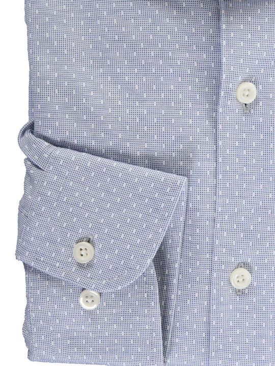 Hugo Boss Cotton Shirt Light Blue