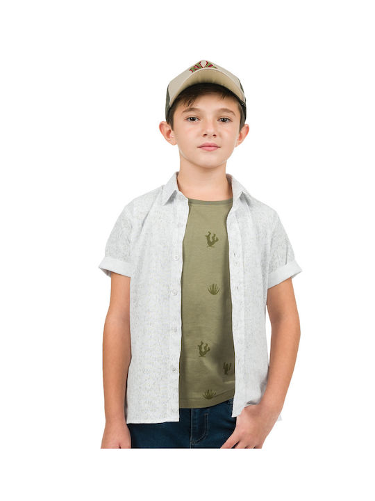 Energiers Kinder-T-Shirt Khaki