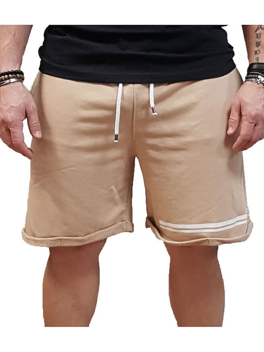 Sportliche Herrenshorts Beige