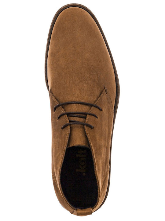 Suede Ανδρικά Μποτάκια Camel