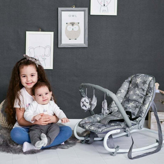 Lorelli Ръчен Релакс Бебе Eliza Mellow Roze Bear за Дете до 9кг