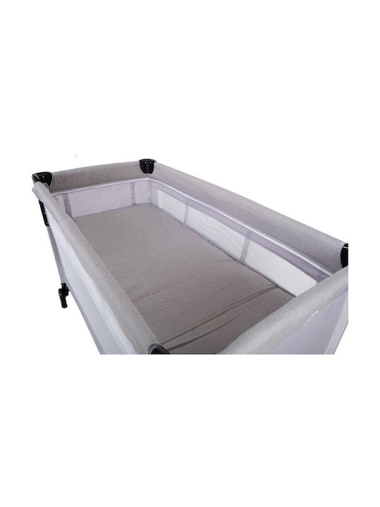 FreeOn Playpen 2 Levels with Mattress Gray 120x60cm