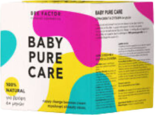 Beeswax Cream for Diaper Rash 6+ Months Baby Pure Care 120ml