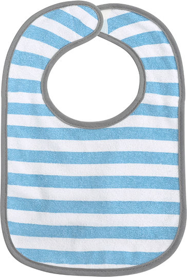Lorelli Bib Fabric with Hoop & Loop Fastener Blue for 0 m+ 7pcs