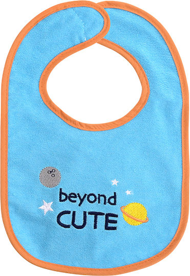 Lorelli Bib Fabric with Hoop & Loop Fastener Blue for 0 m+ 7pcs