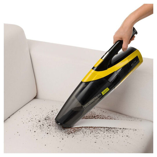 Sencor Rechargeable 2 in 1 Stick & Handheld Vacuum 40.7V Yellow SVC 0741YL