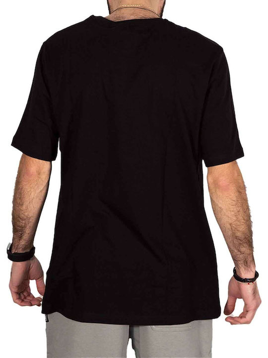 BodyTalk Ανδρικό T-shirt Μαύρο με Στάμπα
