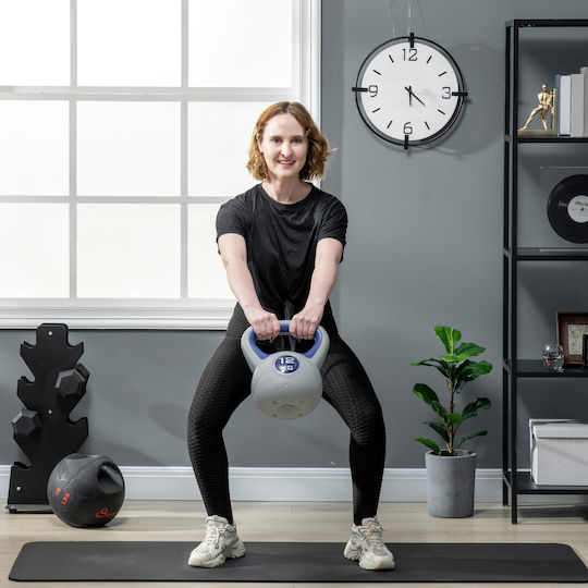 Sportnow A91-255V05BU Kettlebell PVC 12kg Purple
