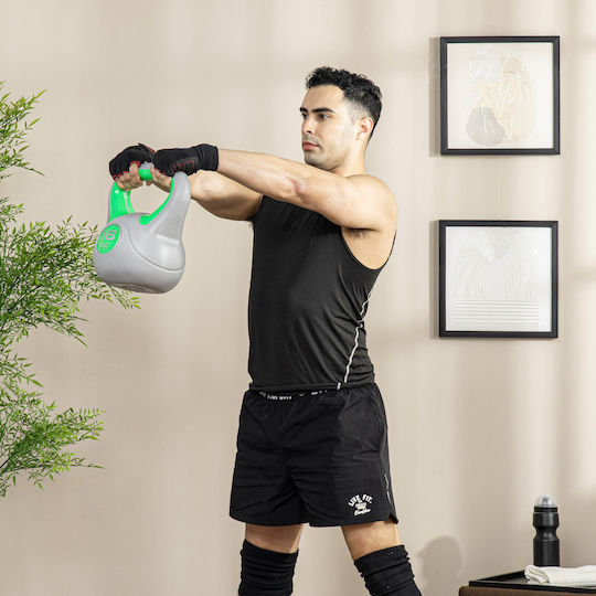 Sportnow A91-255V07GN Kettlebell от PVC 16кг Зелен