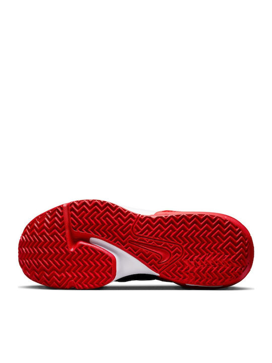 Lebron Witness 7 Low Basketball Shoes Black / University Red / White