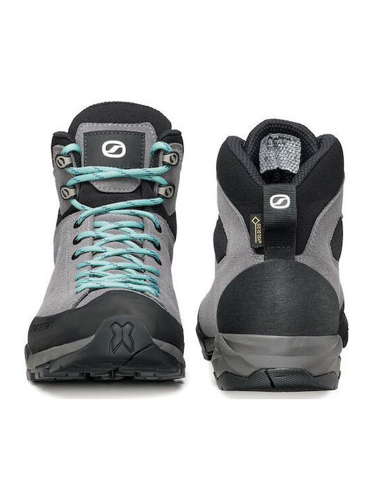 Scarpa Mojito Hike GTX Γυναικεία Ορειβατικά Μποτάκια Αδιάβροχα με Μεμβράνη Gore-Tex Γκρι