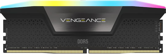 Corsair Vengeance RGB DDR5 192GB RAM with 4x48GB Modules and Speed 5200 for Desktop