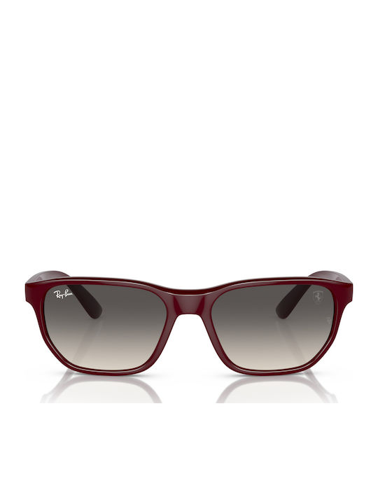 Ray Ban Scuderia Ferrari Γυαλιά Ηλίου Μπορντό με Κοκκάλινο Σκελετό Ray Ban Scuderia Ferrari Γυαλιά Ηλίου Μπορντό με Κοκκάλινο Σκελετό