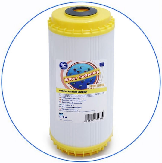Aqua Filter BBPSCSTCBLS10 Συσκευή Φίλτρου Νερού Κεντρικής Παροχής Τριπλή 1'' με Ανταλλακτικό Φίλτρο Aqua Filter FCPS Polypropylene 5μm, Aqua Filter FCCST Water Softening,Aqua Filter FCCBL-S Carbon