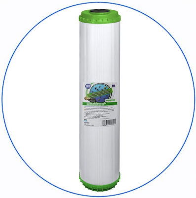 Aqua Filter BBPSCBKDFCBLS20 Συσκευή Φίλτρου Νερού Κεντρικής Παροχής Τριπλή 1'' με Ανταλλακτικό Φίλτρο Aqua Filter FCPS Polypropylene 5μm, Aqua Filter FCCBKDF GAC+KDF,Aqua Filter FCCBL-S Carbon