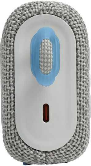 JBL Go 3 Eco Αδιάβροχο Ηχείο Bluetooth 4.2W με Διάρκεια Μπαταρίας έως 5 ώρες Blue White