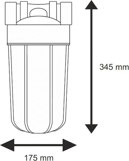 Aqua Filter Water Softener Resin For Laundry BBCST10 1"