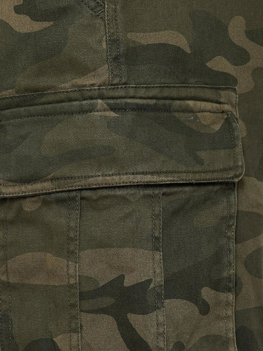 FBM007-07003 Men's Shorts Cargo Khaki