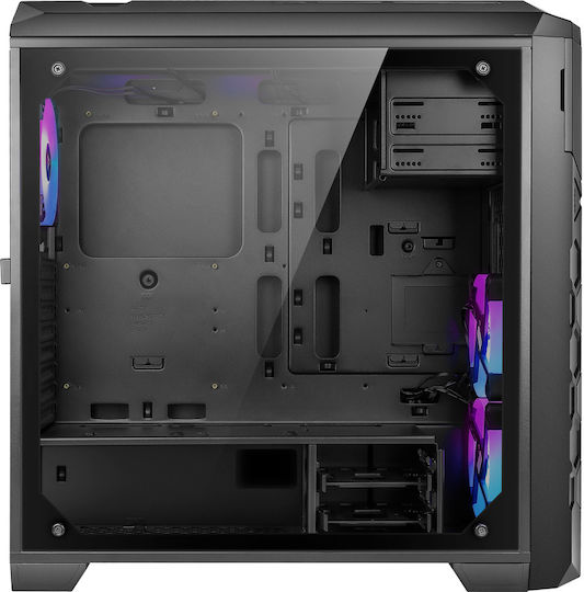 Azza STORM 6000-ARGB Gaming Full tower Cutie de calculator Negru