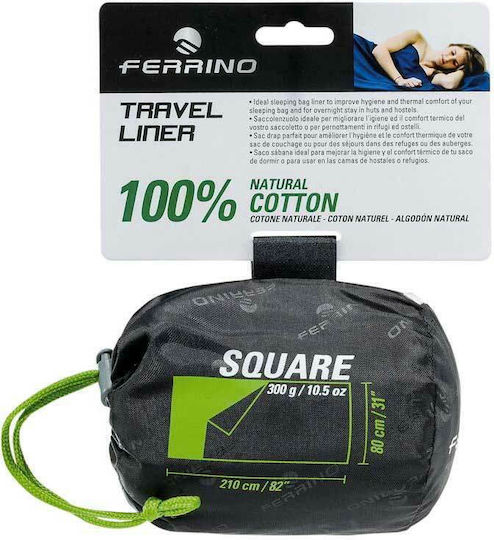 Ferrino Travel SQ Sleeping Bag Liner 210x80cm