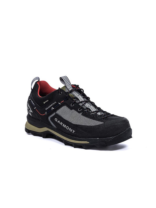 Garmont Dragontail Synth Men's Hiking Shoes Waterproof with Gore-Tex Membrane Black