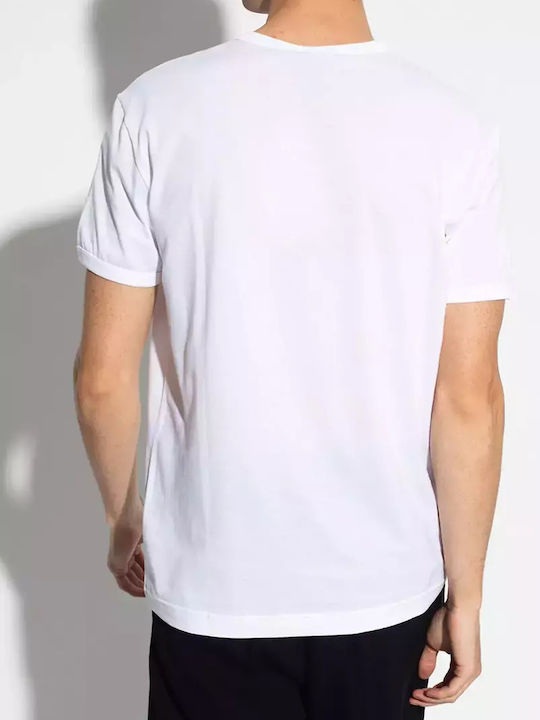 Dolce & Gabbana Ανδρικό T-shirt Λευκό Μονόχρωμο
