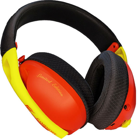 Havit Fuxi H1 Wireless On Ear Gaming Headset with Connection USB Commemorative Edition Yellow/Black/Red