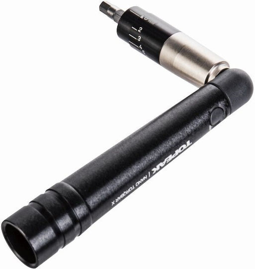 Topeak Nano TorqBar X Cheie Pentru Bicicletă Wrench 2-6Nm Cu 5 Piese De Unealtă