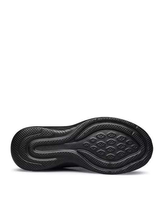 Cassia 3 Kinder Sportschuhe Laufen mit Schnürsenkeln Schwarz