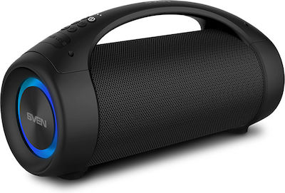 Sven PS-370 Bluetooth-Lautsprecher 40W mit Radio und Batterielaufzeit bis zu 10 Stunden Schwarz