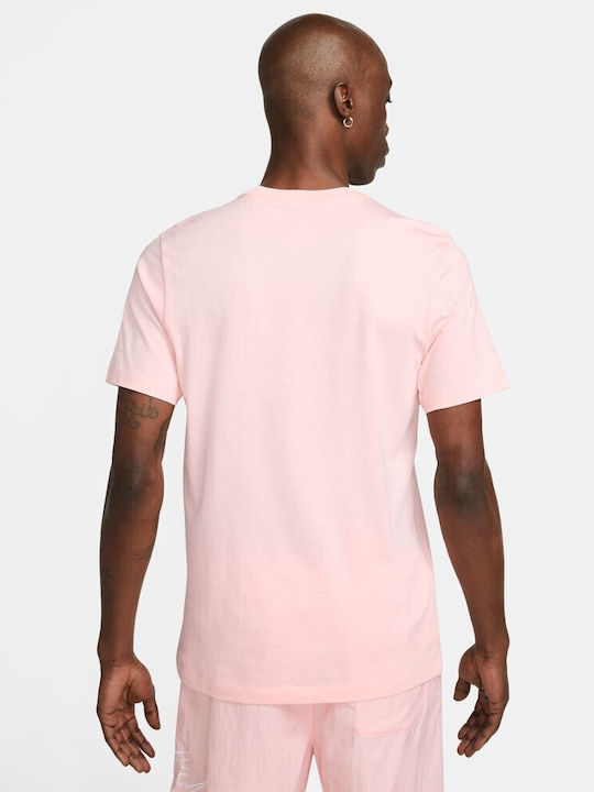 Nike Sportswear T-shirt Bărbătesc cu Mânecă Scurtă Pink Bloom