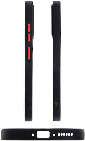 Lime Hardshell Fusion Back Cover Πλαστικό Μαύρο (Galaxy A54)