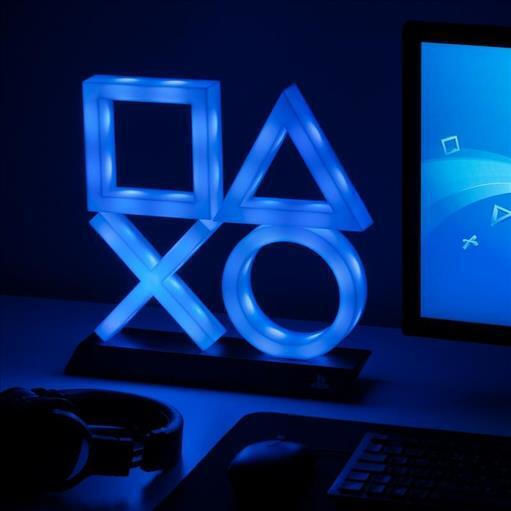Paladone LED Kinder Dekorative Lampe Icons Blau