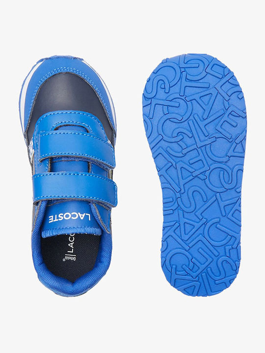 Partner Παιδικά Sneakers με Σκρατς Μπλε