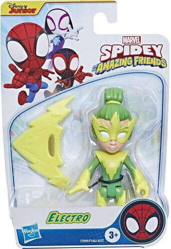 Action Figure Spidey and His Amazing Friends Spinn Electro Spider-Man for 3+ years Years 15cm.
