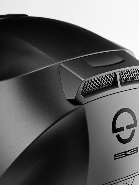 Schuberth S3 Matt Black Κράνος Μηχανής Full Face ECE 22.06 με Pinlock και Sunvisor
