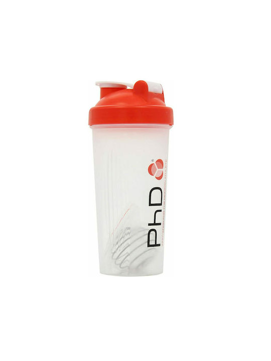 PhD Shaker Cup Shaker Πρωτεΐνης 600ml Πλαστικό Διάφανο