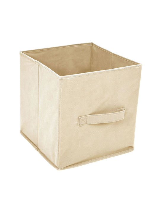 vidaXL Metallic Storage Box Cream-Black 63x30x71cm