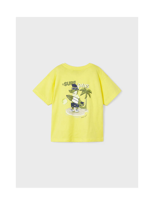 Mayoral Kids T-shirt Yellow